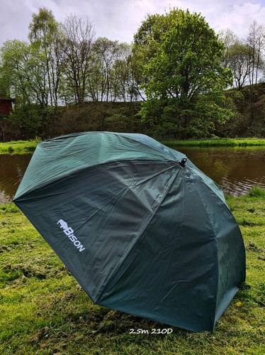 Bison top tilt umbrella brolly - bison,