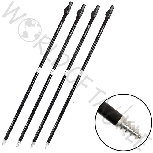 Storm poles for bivvy brolly - 4,